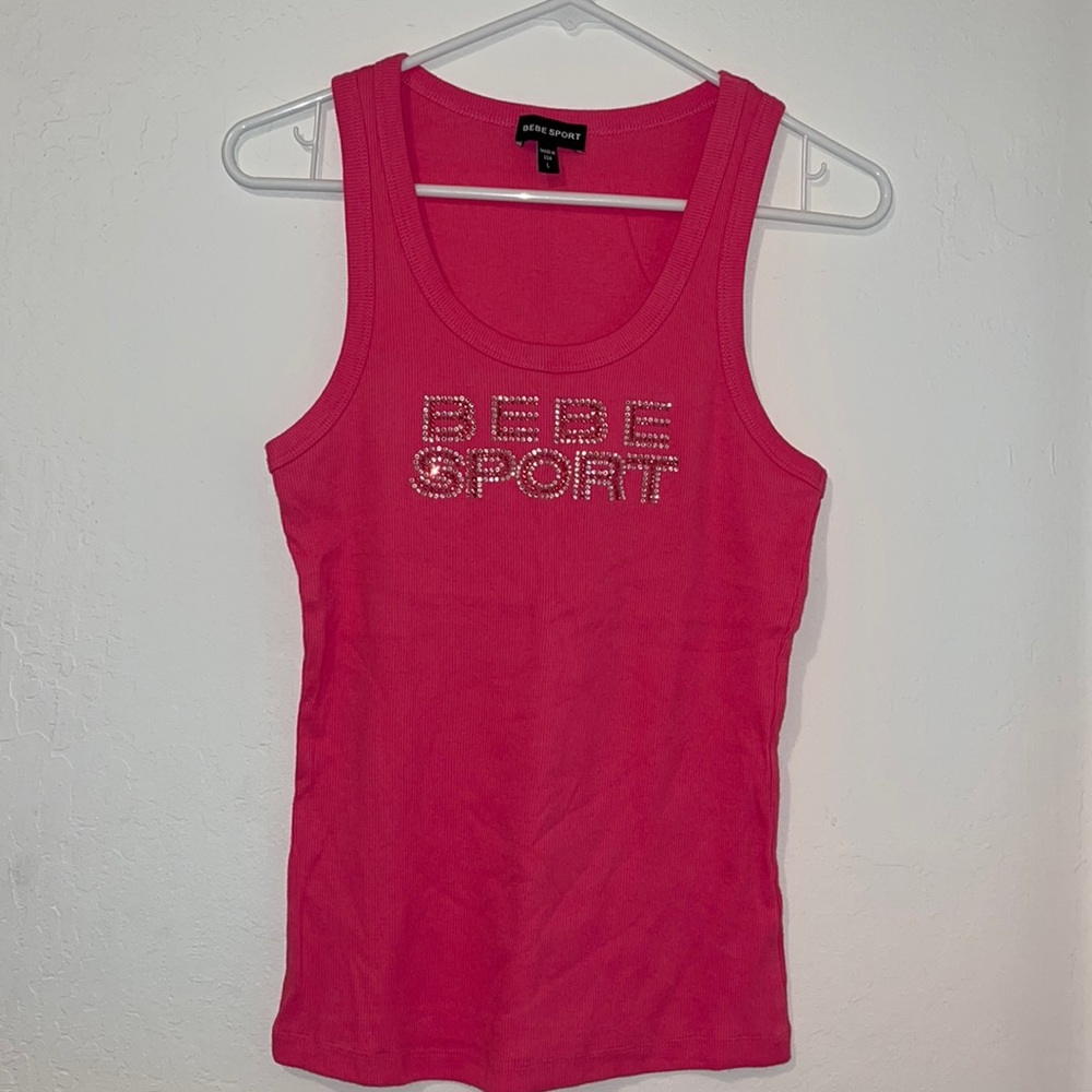 Bebe Sport Tank Top. - Picture 1 of 3